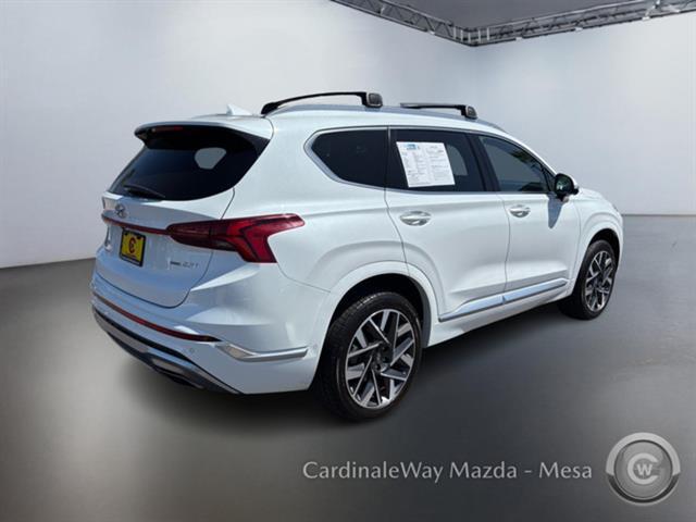 Photo of 2022 Quartz White Hyundai SANTA FE