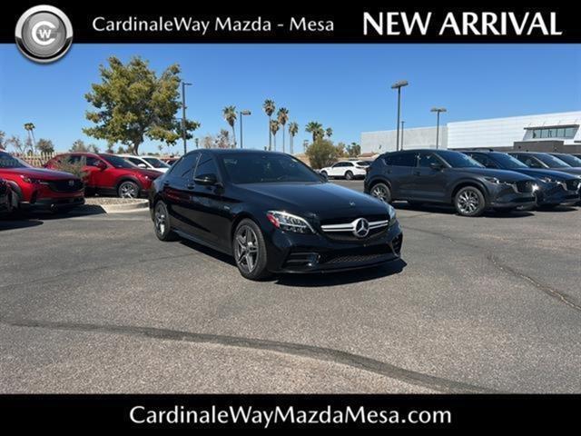 Photo of 2021 Black Mercedes-Benz AMG C 43