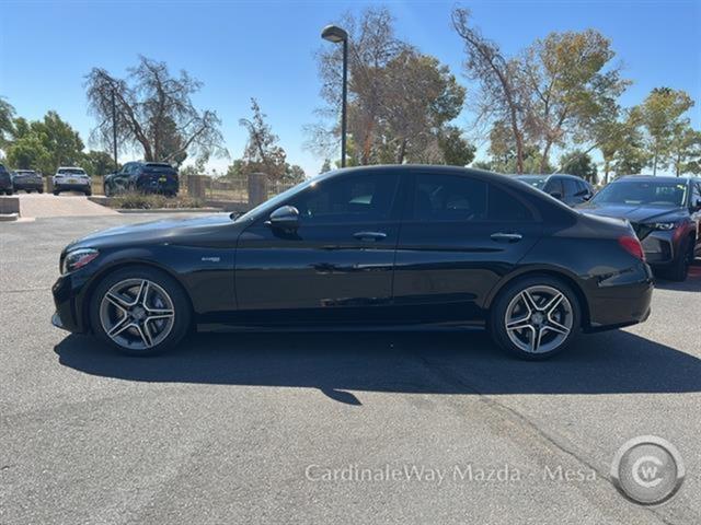 Photo of 2021 Black Mercedes-Benz AMG C 43