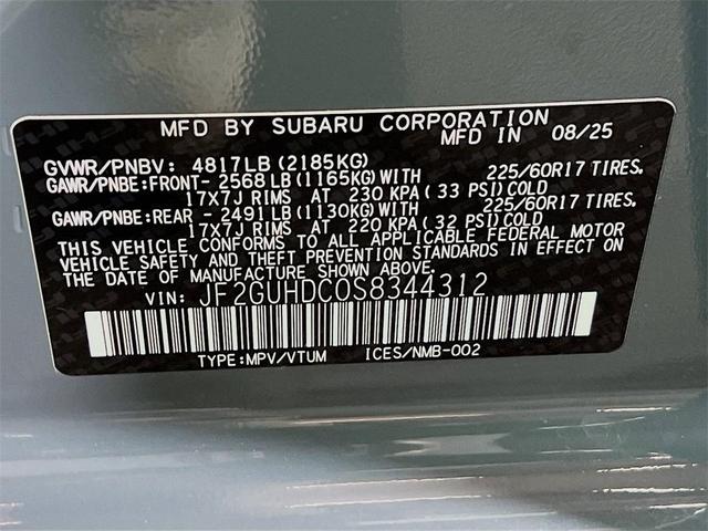 Photo of 2025 Blue Metallic Subaru Crosstrek