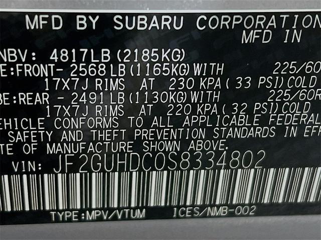 Photo of 2025 Ice Silver Metallic Subaru Crosstrek
