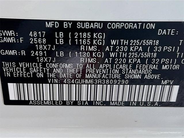 Photo of 2024 Crystal White Pearl Subaru Crosstrek