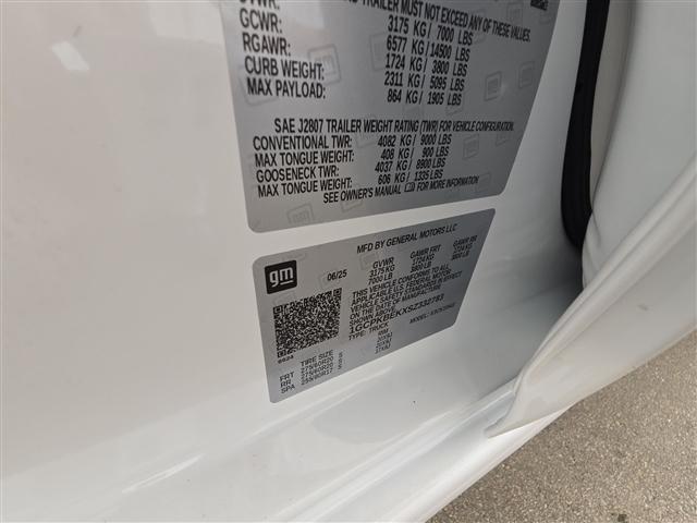 Photo of 2025 Summit White Chevrolet Silverado 1500