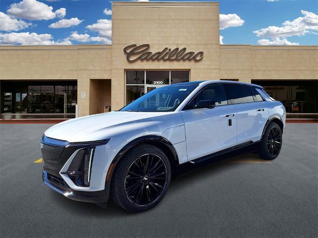 Photo of 2025 Crystal White Tri-Coat Cadillac LYRIQ