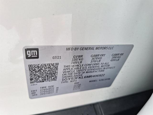 Photo of 2021 Crystal White Tri-Coat Cadillac Escalade