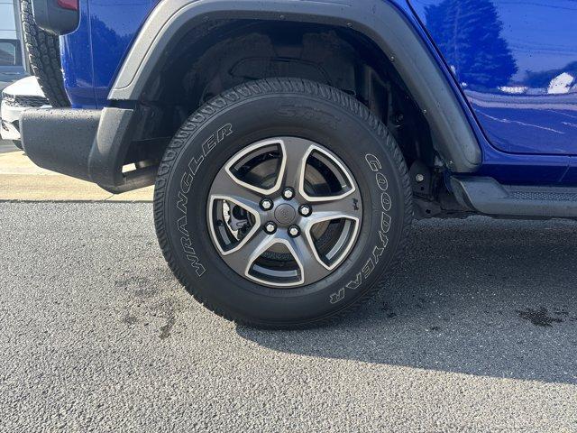 Photo of 2018 Ocean Blue Metallic Jeep Wrangler Unlimited