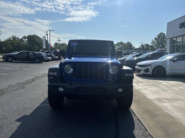 Photo of 2018 Ocean Blue Metallic Jeep Wrangler Unlimited