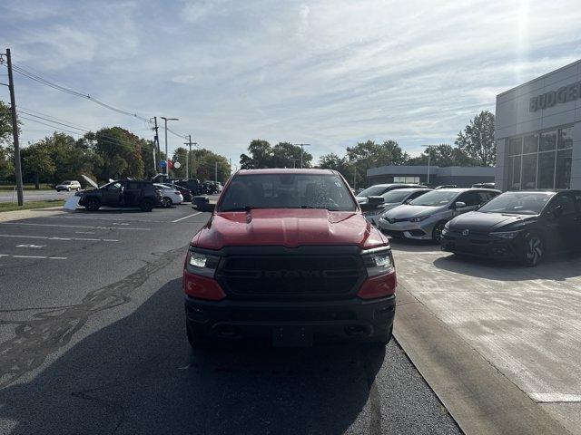 Photo of 2021 Flame Red Clearcoat RAM 1500