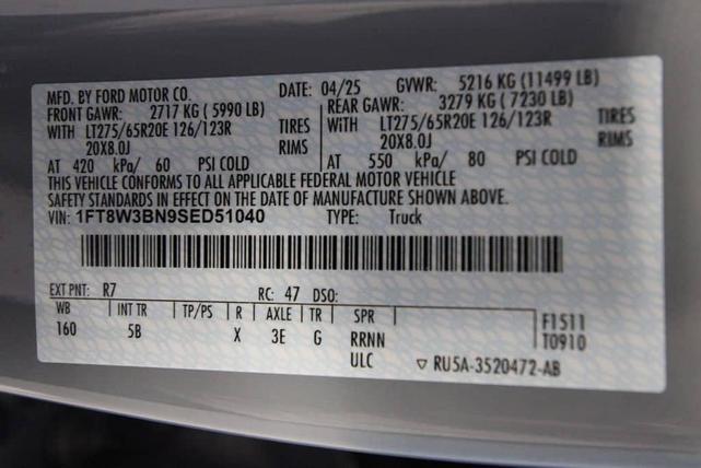 Photo of 2025 Gray Metallic Ford F-350