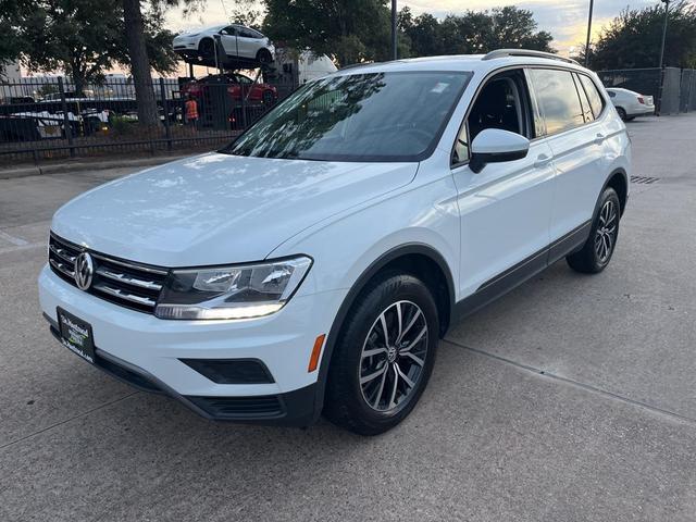 Photo of 2021 Pure White Volkswagen Tiguan