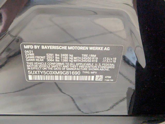Photo of 2021 Black Sapphire Metallic BMW X3