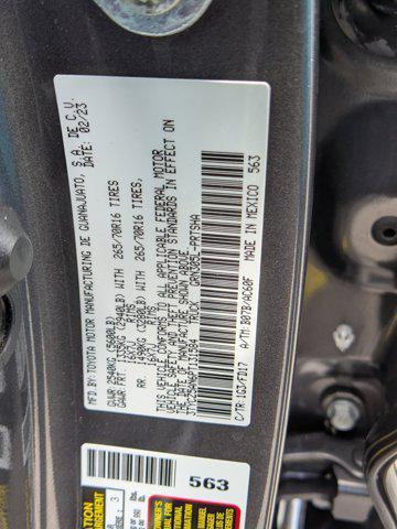 Photo of 2023 Magnetic Gray Metallic Toyota Tacoma