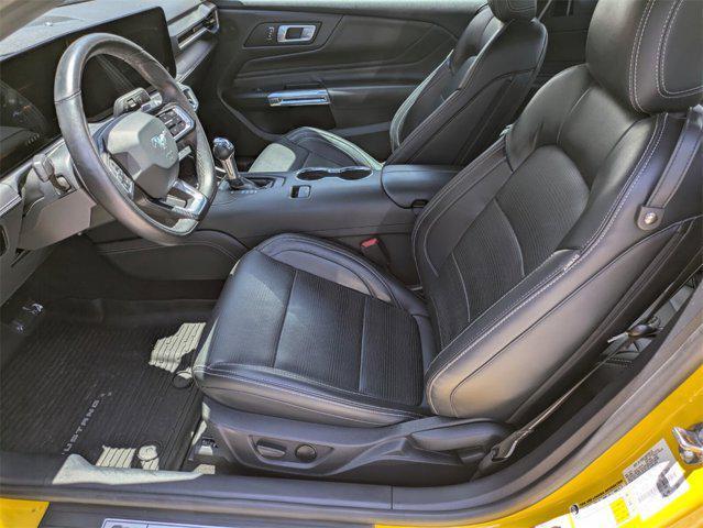 Photo of 2024 YELLOW SPLASH METALLIC Ford Mustang