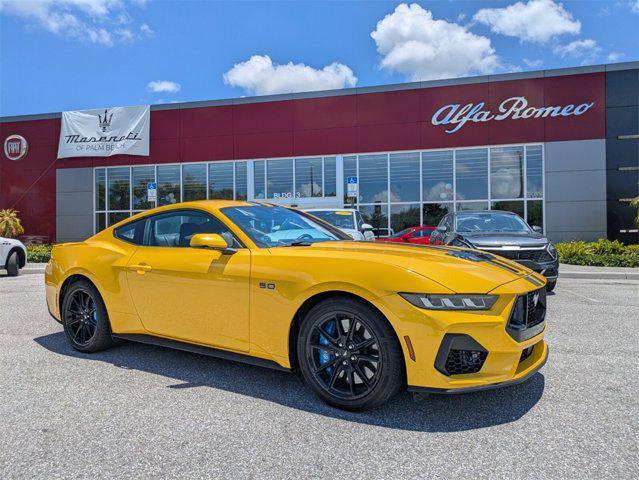 Photo of 2024 YELLOW SPLASH METALLIC Ford Mustang
