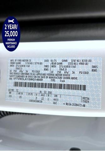 Photo of 2025 Oxford White Ford F-150 Lightning