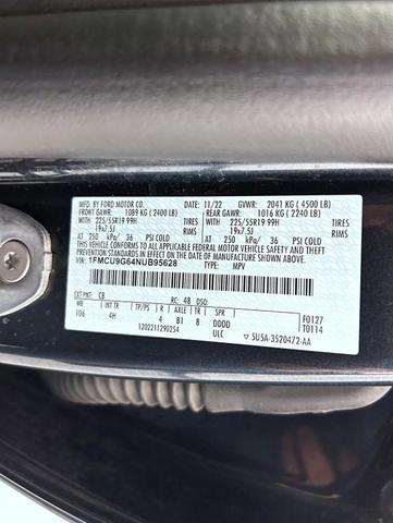 Photo of 2022 Stone Blue Metallic Ford Escape