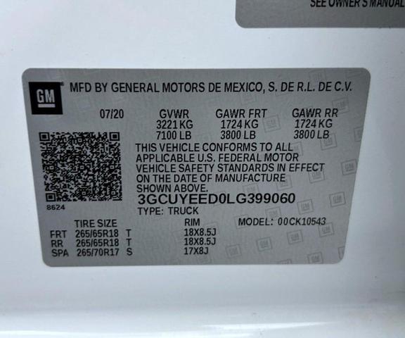 Photo of 2020 Summit White Chevrolet Silverado 1500