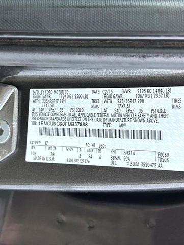 Photo of 2015 Magnetic Ford Escape