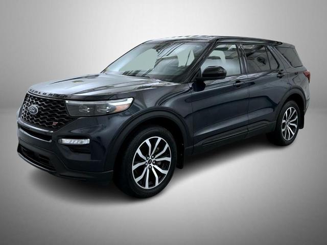 Photo of 2022 Stone Blue Metallic Ford Explorer