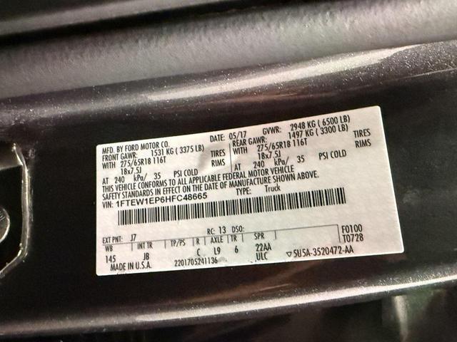 Photo of 2017 Shadow Black Ford F-150