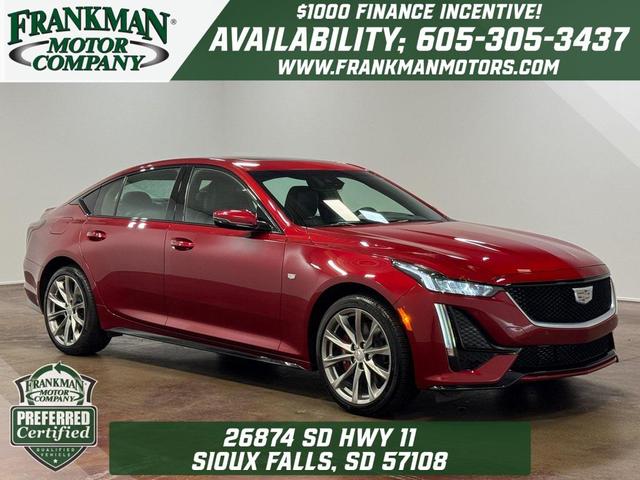 Photo of 2023 Radiant Red Tintcoat Cadillac CT5
