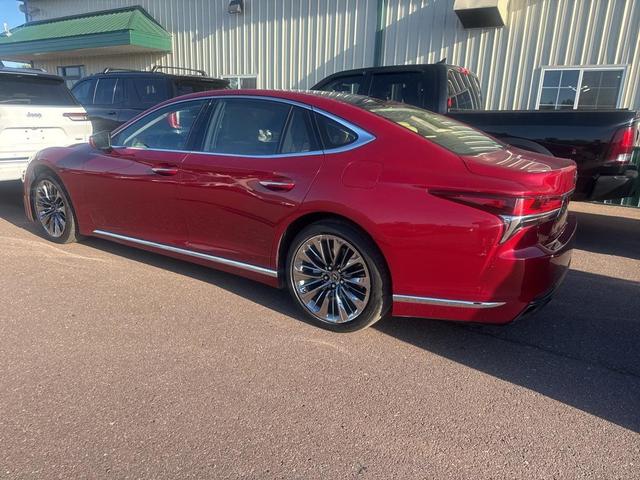Photo of 2018 Matador Red Mica Lexus LS 500