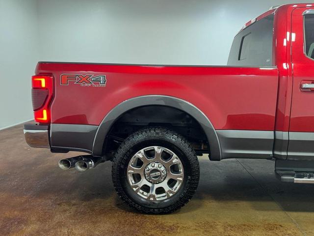 Photo of 2020 Vermillion Red Ford F-250
