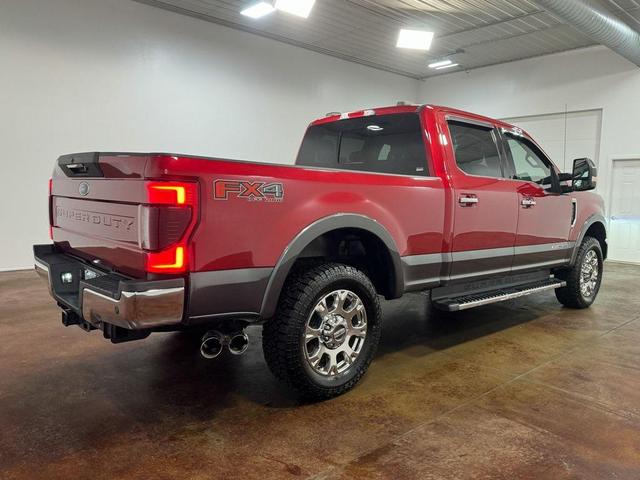 Photo of 2020 Vermillion Red Ford F-250