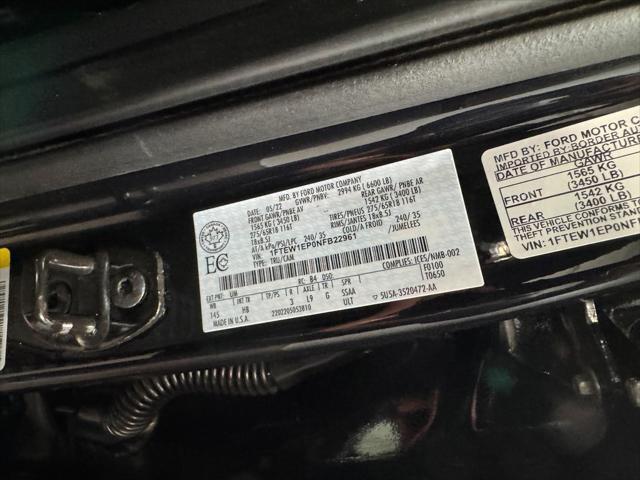 Photo of 2022 Agate Black Metallic Ford F-150
