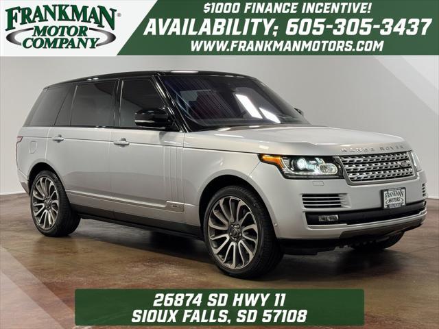 2016 Land Rover Range Rover