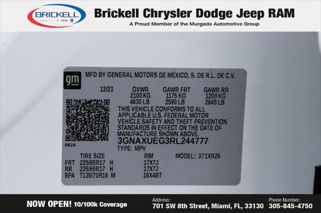 Photo of 2024 Summit White Chevrolet Equinox
