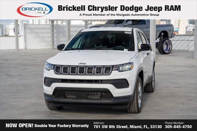 Photo of 2025 Bright White Clearcoat Jeep Compass