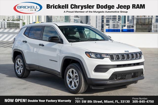 Photo of 2025 Bright White Clearcoat Jeep Compass