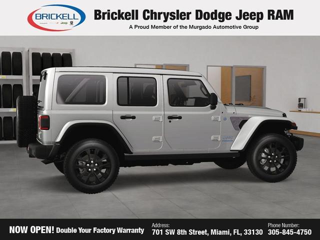 Photo of 2025 Bright White Clearcoat Jeep Wrangler 4xe