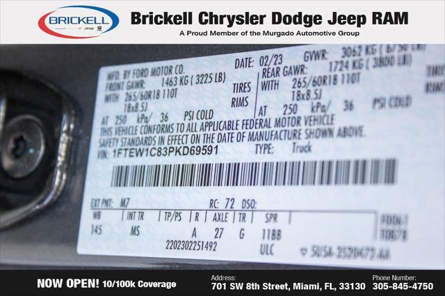 Photo of 2023 CARBONIZED GRAY METALLIC Ford F-150