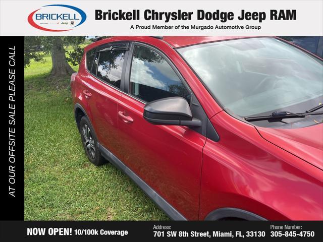 Photo of 2016 Barcelona Red Metallic Toyota RAV4