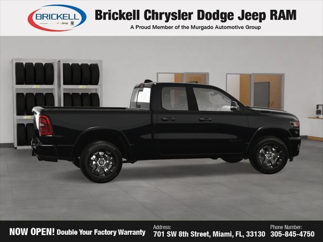 Photo of 2025 Diamond Black Crystal Pearlcoat RAM 1500