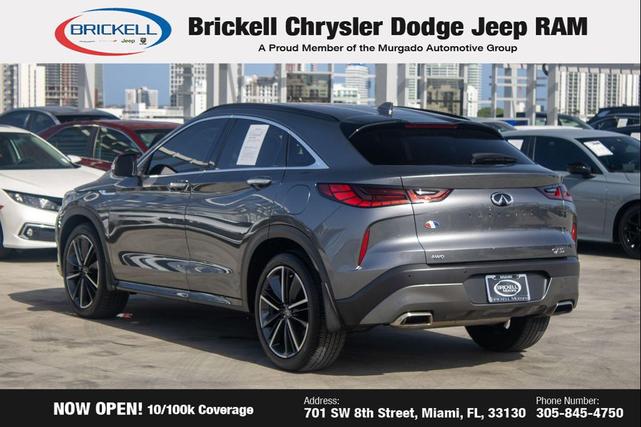 Photo of 2024 Graphite Shadow INFINITI QX55