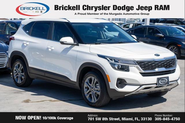 Photo of 2021 Snow White Pearl Kia Seltos