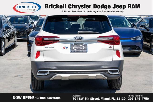 Photo of 2021 Snow White Pearl Kia Seltos