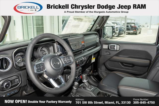 Photo of 2025 Black Clearcoat Jeep Wrangler 4xe
