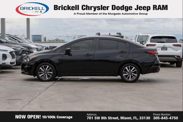 Photo of 2021 Super Black Nissan Versa