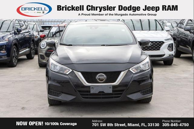 Photo of 2021 Super Black Nissan Versa