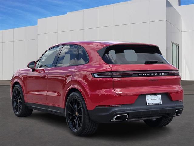 Photo of 2025 Carmine Red Porsche Cayenne