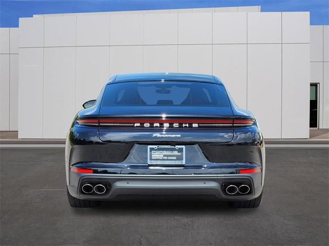 Photo of 2024 Jet Black Metallic Porsche Panamera
