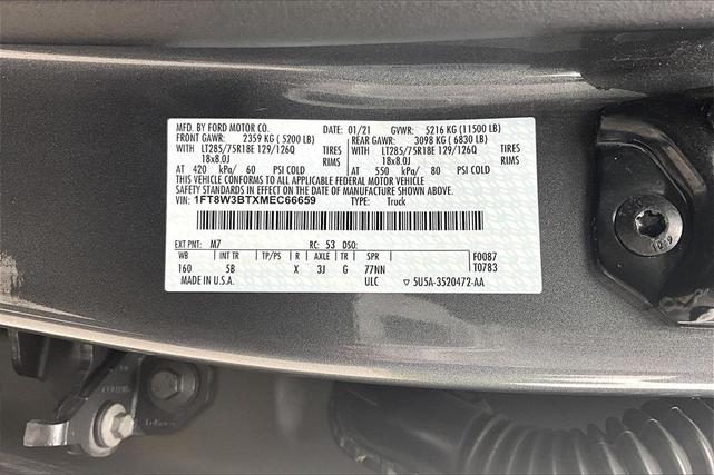 Photo of 2021 Carbonized Gray Metallic Ford F-350