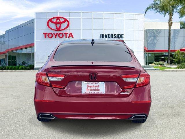 Photo of 2021 Radiant Red Metallic Honda Accord