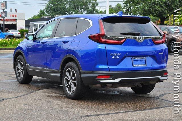 Photo of 2021 Aegean Blue Metallic Honda CR-V