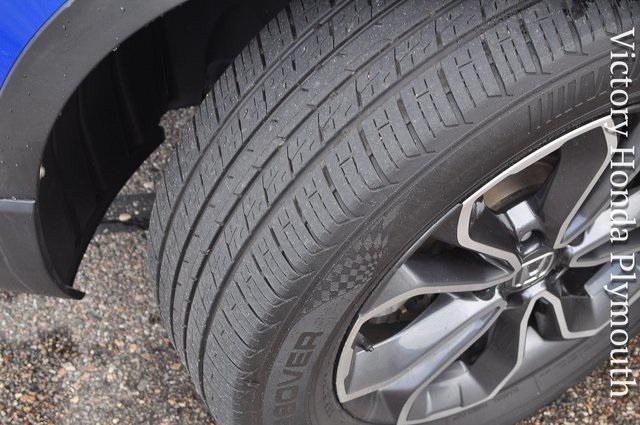 Photo of 2021 Aegean Blue Metallic Honda CR-V