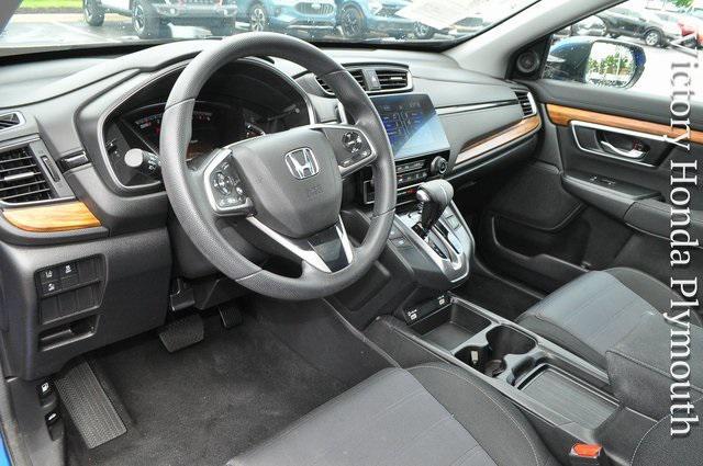 Photo of 2021 Aegean Blue Metallic Honda CR-V